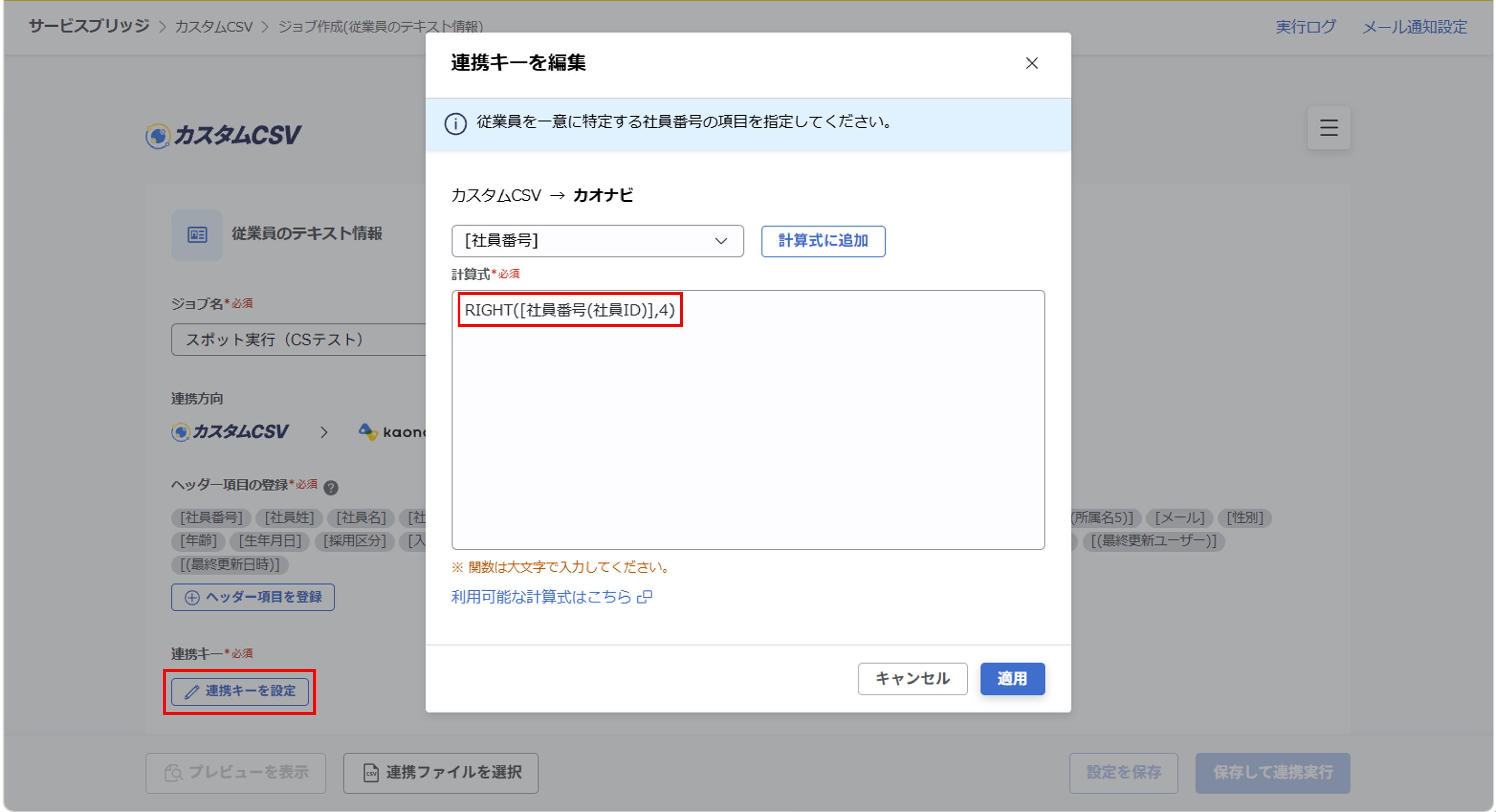 （カスタムCSV連携） スポット実行の設定（従業員のテキスト情報）_07.png